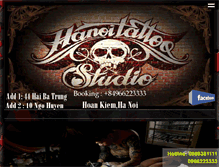 Tablet Screenshot of hanoitattoo.com